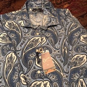 Daniel Cremieux Paisley Long Sleeve Shirt